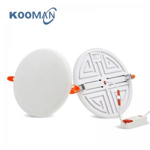 New model kooman led exclusive 10w 18w 24w 36w 10000k cold white frameless led panel light led ceiling light